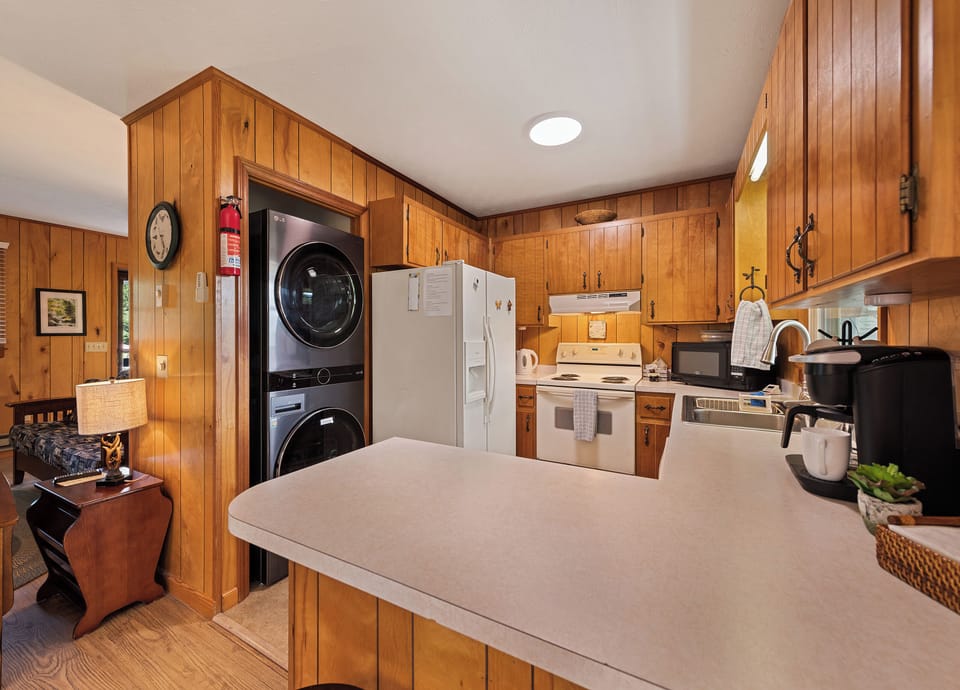 Large washer/dryer tower