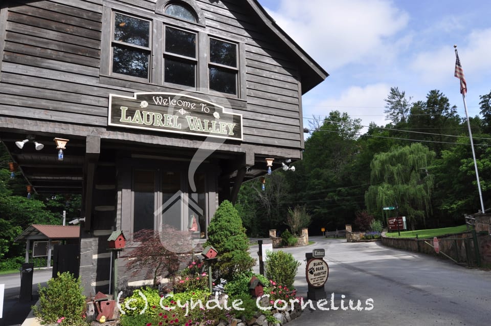 Beautiful Laurel Valley a Mountain community in the Smokies.