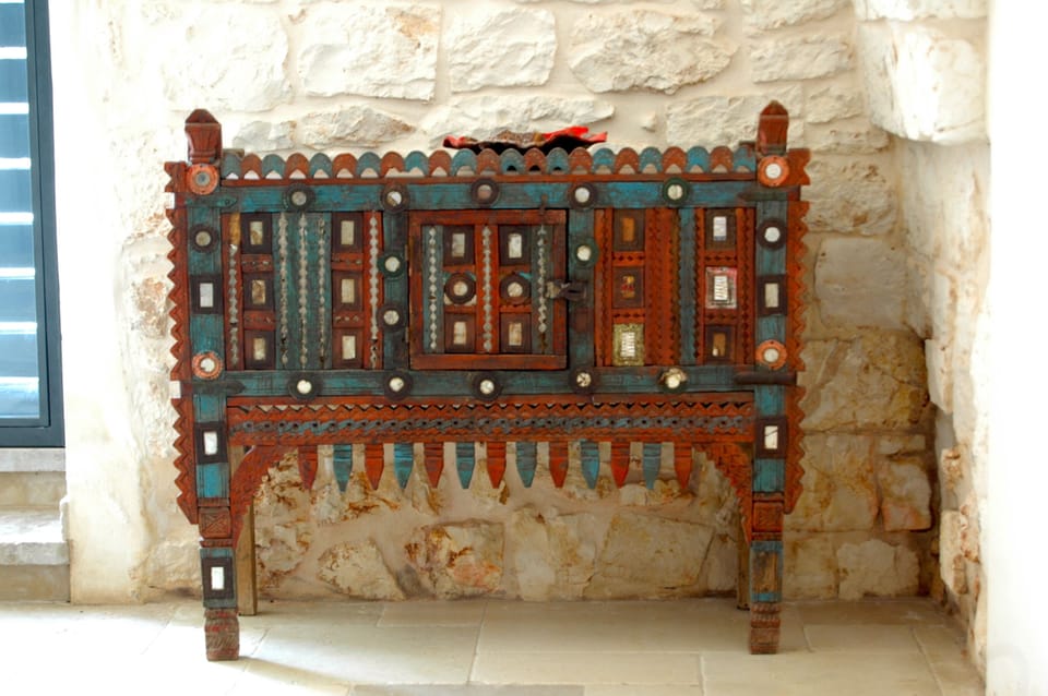 Indian sideboard in the main sitting room