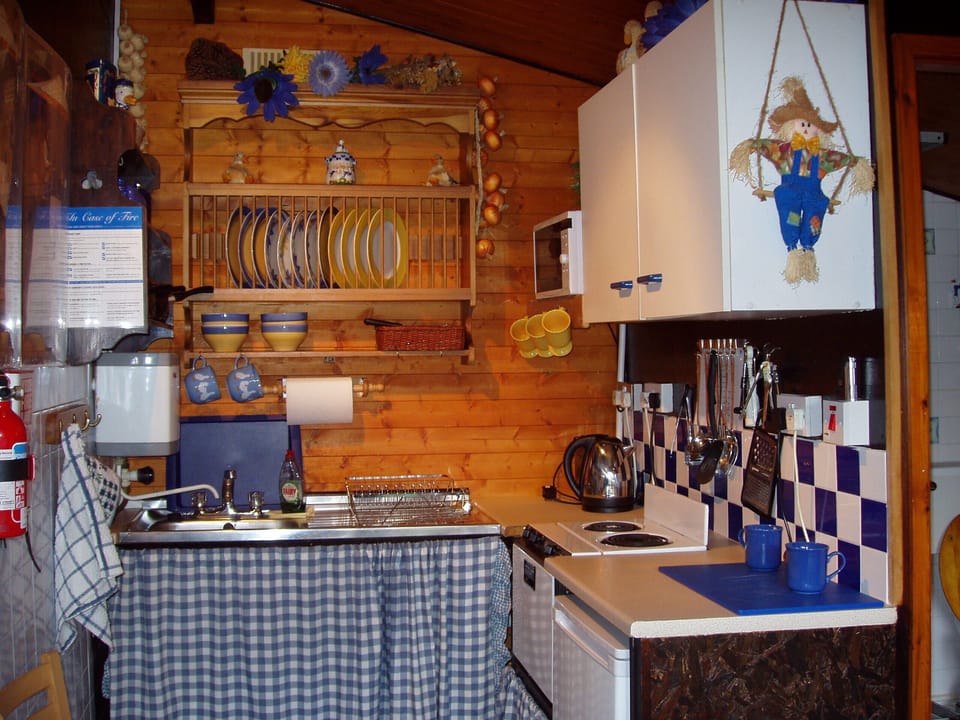 Kitchen area.
