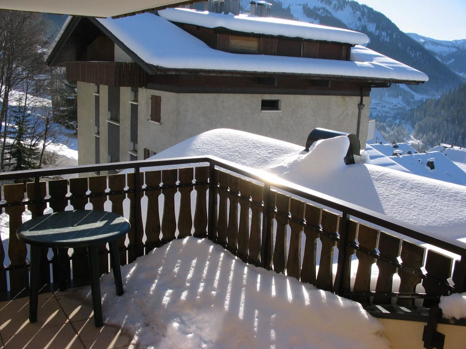 Winter View from Balcony