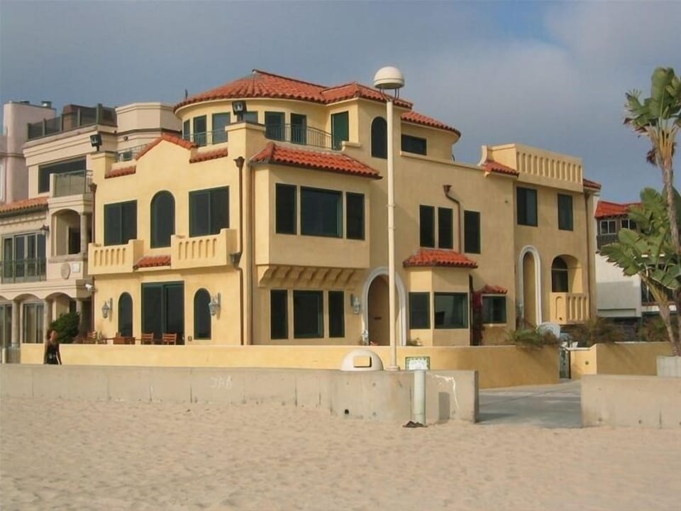 Picture of the house from the beach - yes, it's that close!!