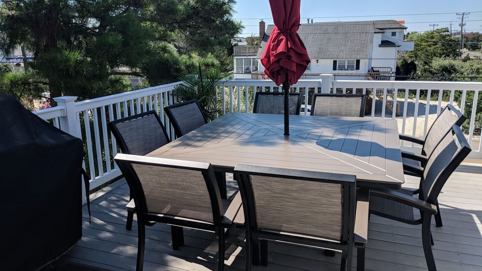 Front Deck off Living Area