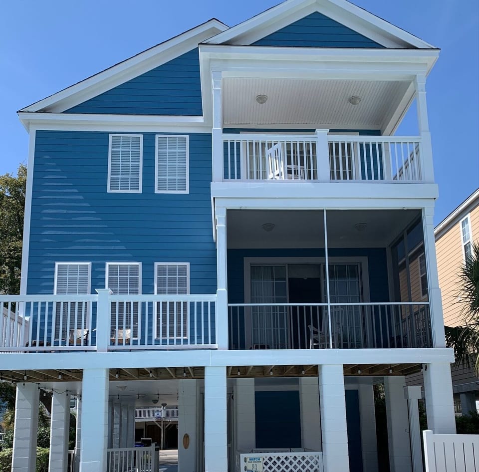 Back of house.