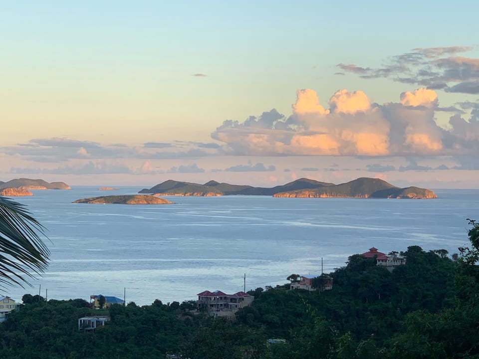 Peter and Norman Islands from the deck