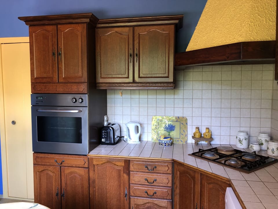 Gas grill and Electric Oven
