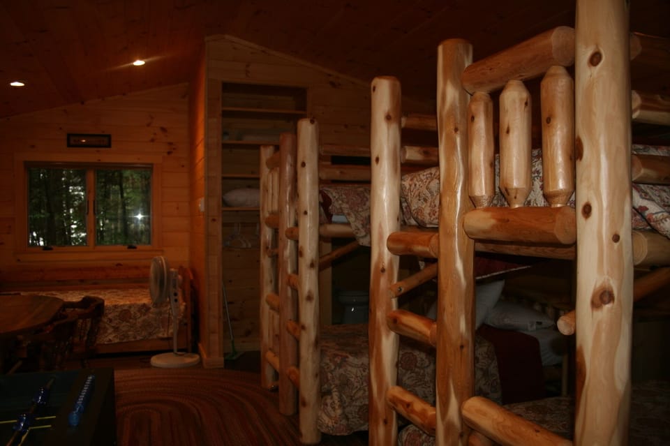 Newly built bunkhouse sleeps 6