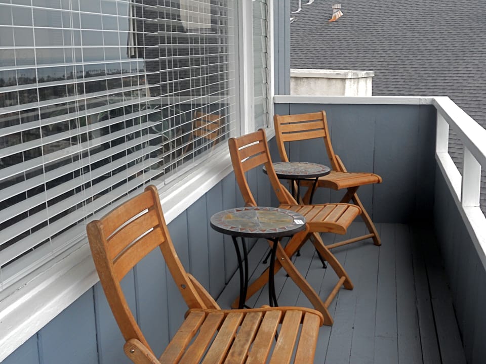 Outside deck