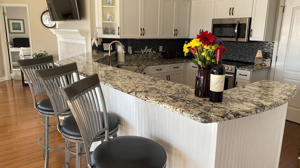 Open concept kitchen!