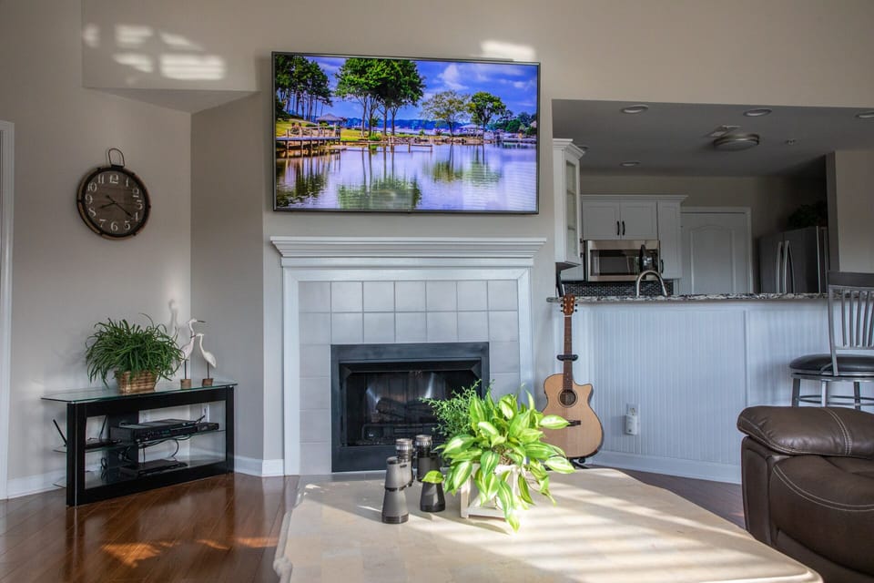 Sports and movies look fantastic on this huge 4K TV.  