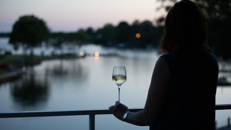 Sip some wine...