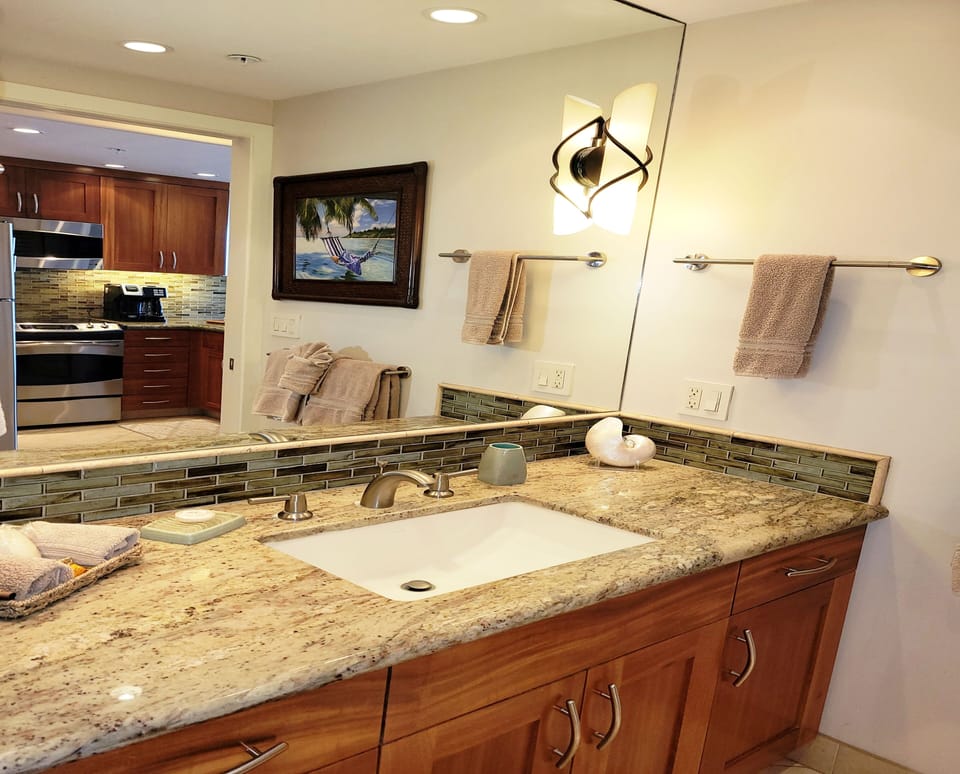 luxurious bathroom with top-of-the-line fixtures !!