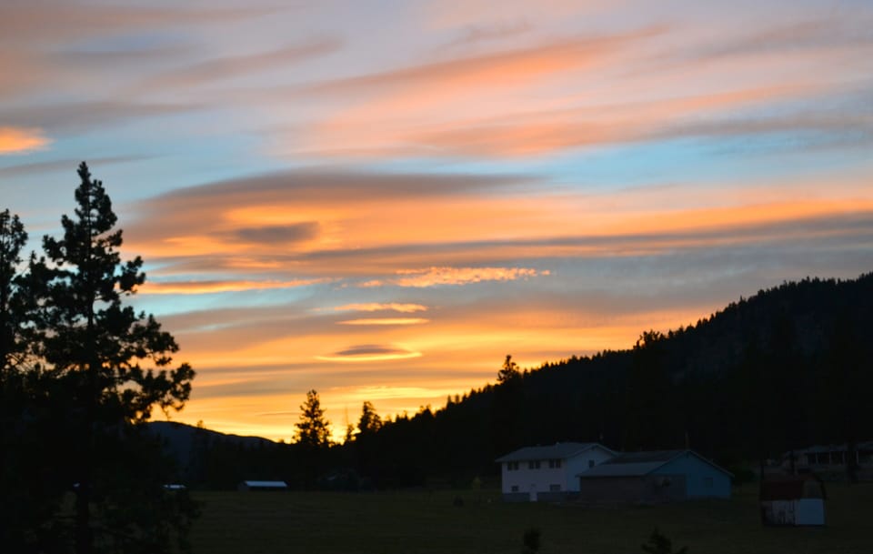 Enjoy spectacular sunsets