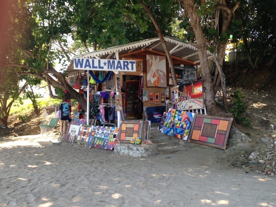 There is even a Walmart!
