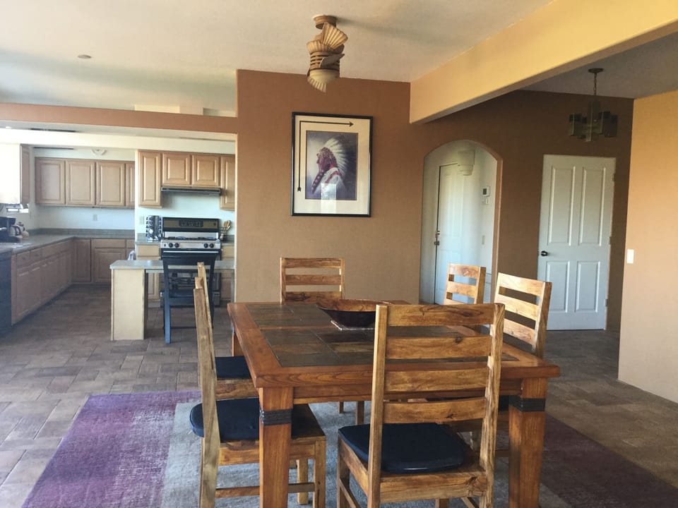 Dining room area