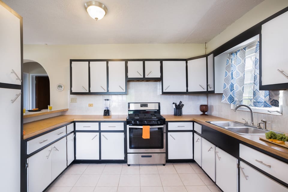Spend as little or as much time as you prefer in your stocked kitchen