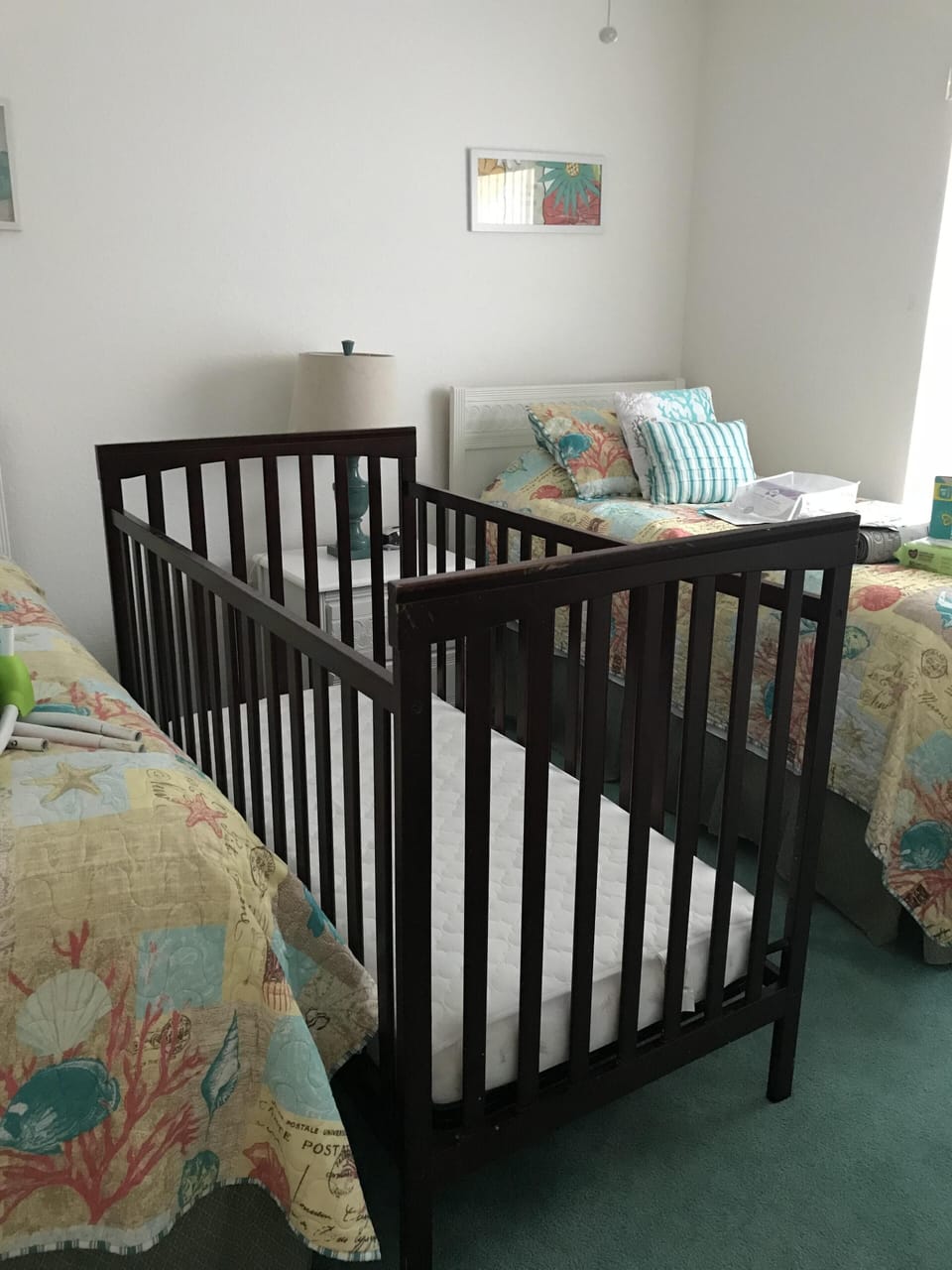 We now have a crib in the closet - please do no lose screws or allen key.  Thnx!