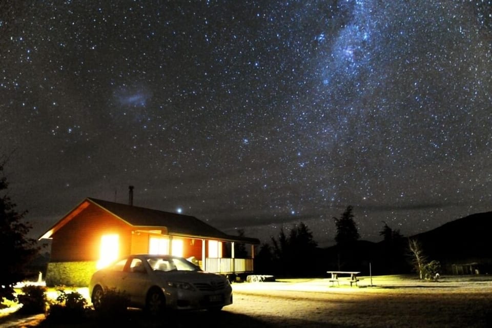 Kepler Oaks Chalet night skies are unbeatable