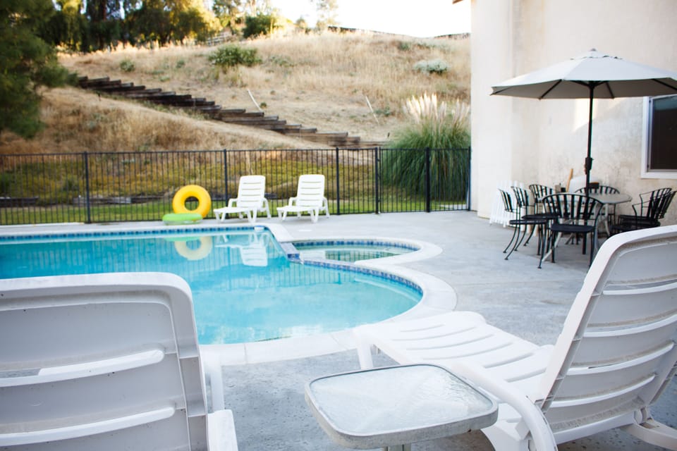 Private Pool in Backyard