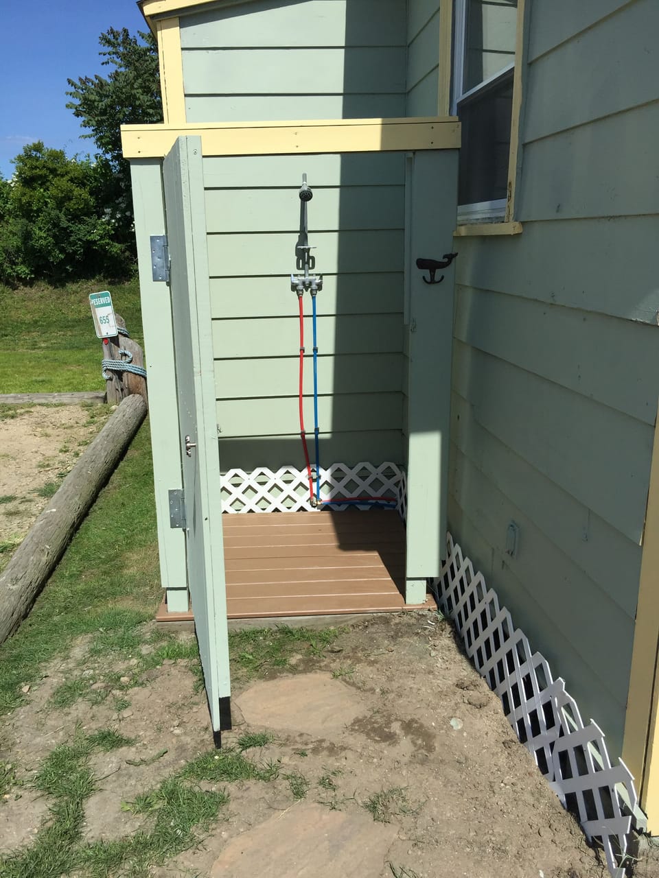 Outdoor shower