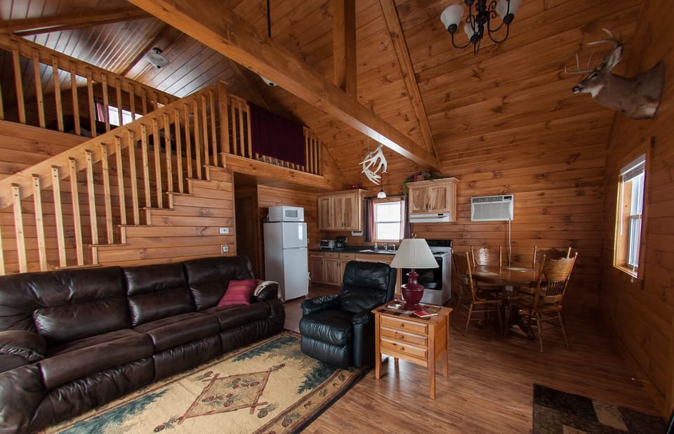 Spacious living area
