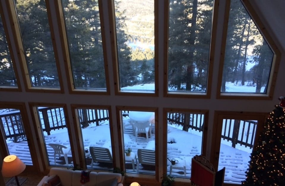 Christmas Day, 2015 view from loft