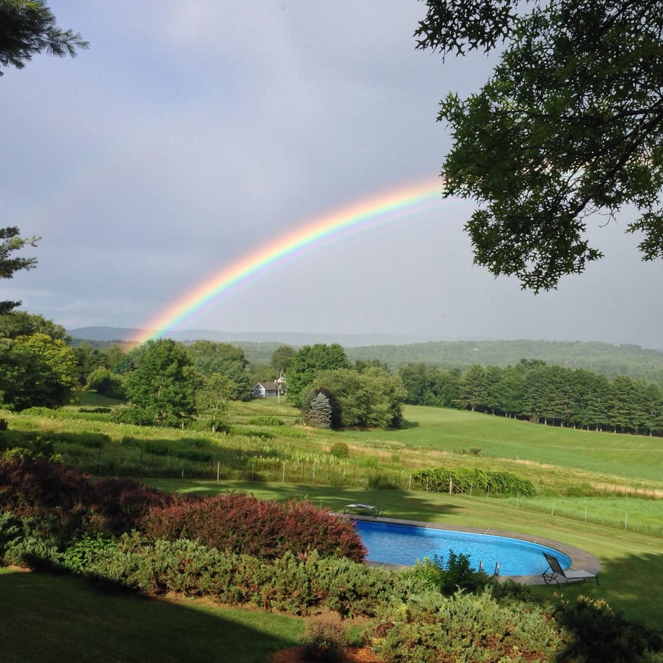 Actual view from the property