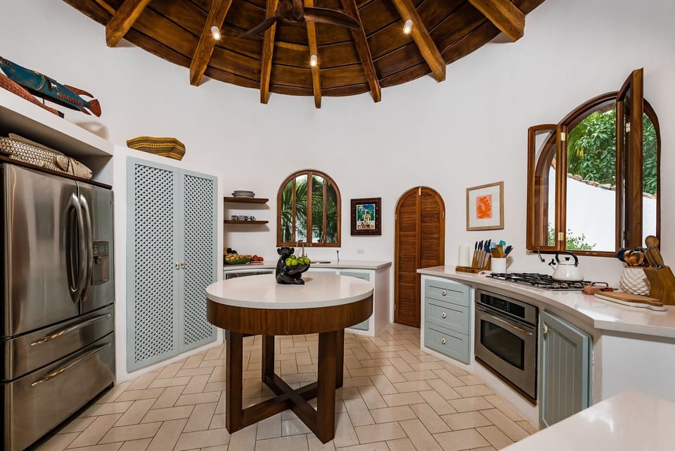 A fully equipped kitchen for all your culinary needs.