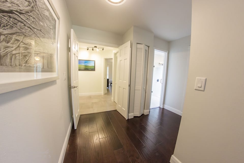 Master suite hallway. 