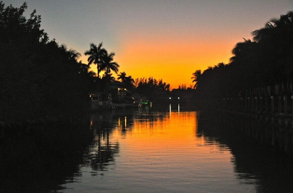 Sunset Down the Canl