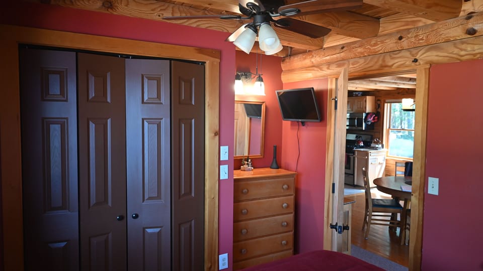 Downstairs bedroom.