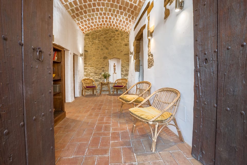 Entryway to House, Door to Kitchen on Right, Bathroom Left