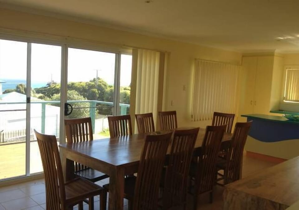 Dining room with seaview