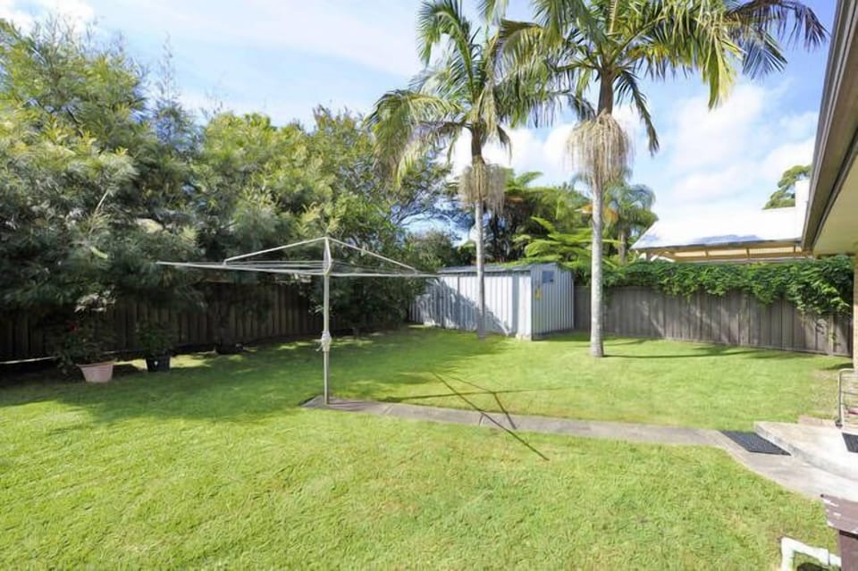 Large enclosed backyard 