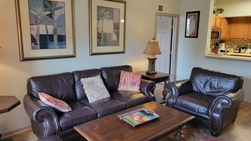High-end leather sofa and chair