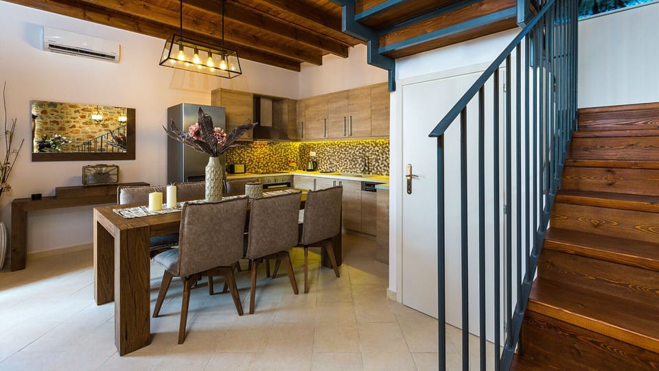 Indoor dining area