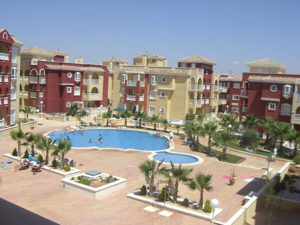 Overlooking the heart of the complex