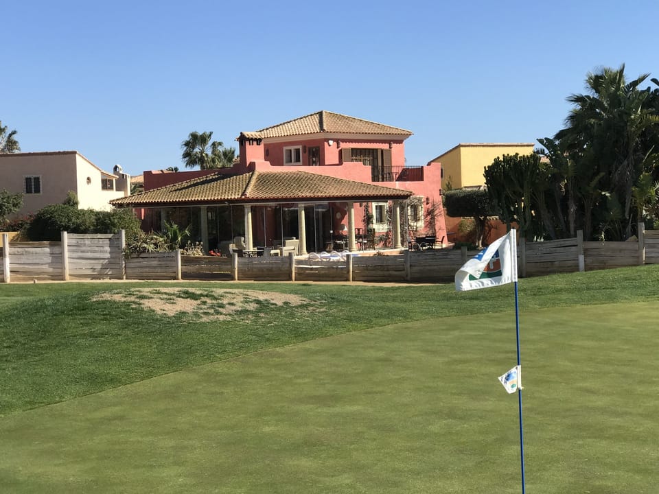 Looking from the 5th Hole