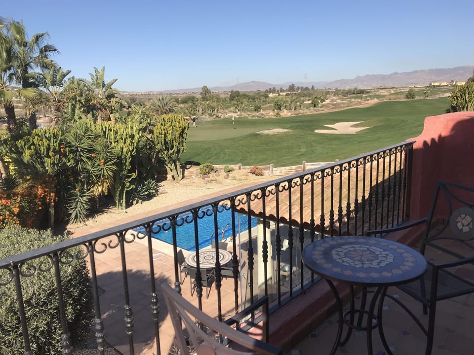 Master bedroom balcony 