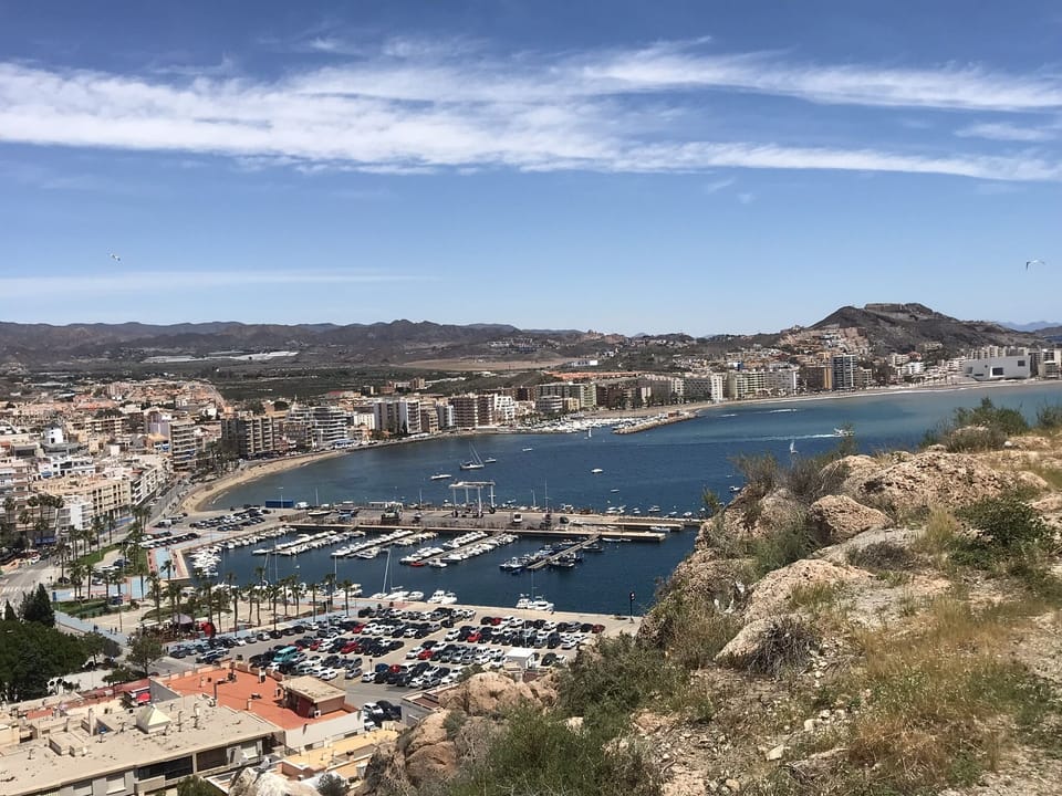 It is the view from Aguilas castle 