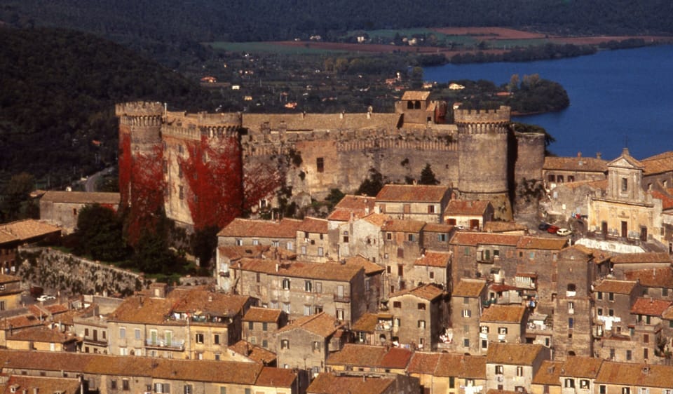view of the Castle and the historical centre