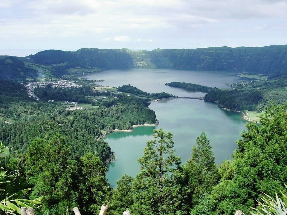 Sete Cidades Lake 1º of the  7 Wonders of Portugal