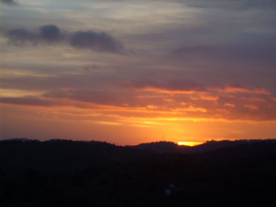 pôr  do sol