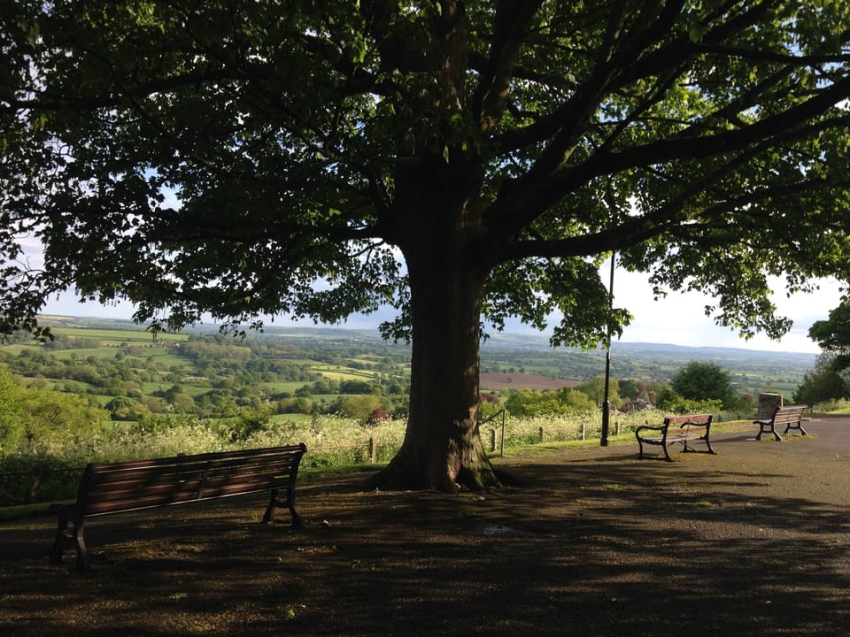 Abbey Walk at the top of Gold Hill, Shaftesbury