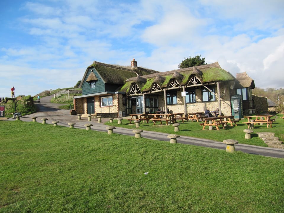 Branscombe beach, Sea Shanty cafe