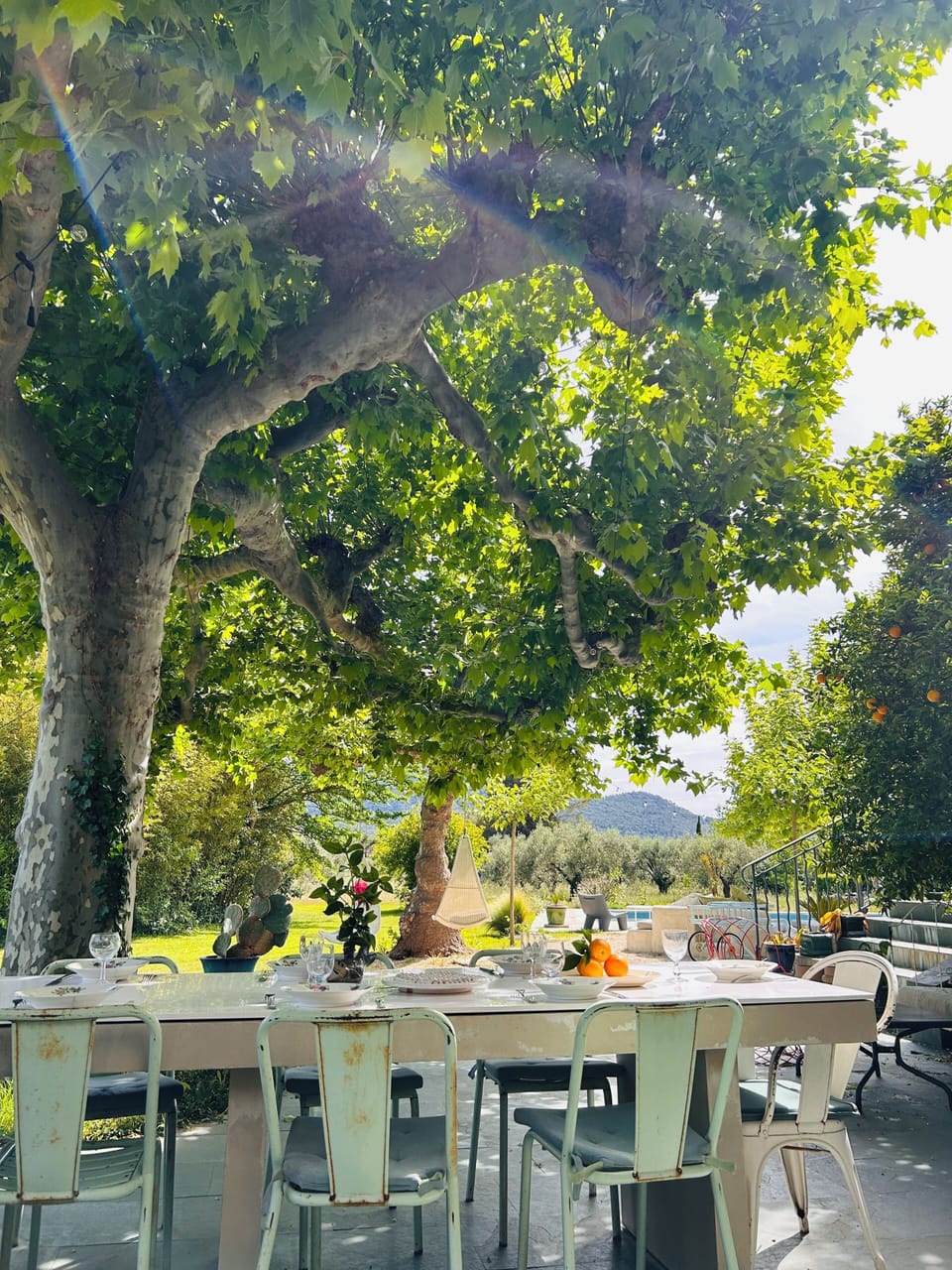 Outdoor dining