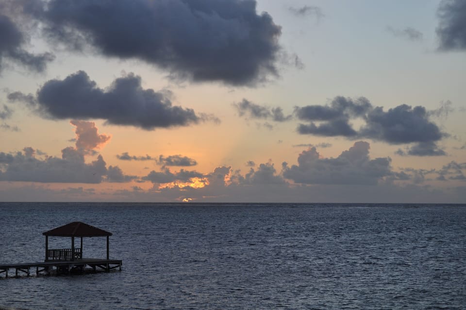 sunrise from property