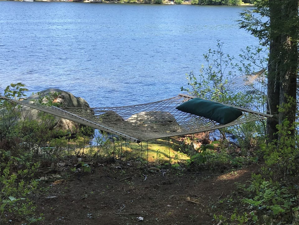 hammock by the lake