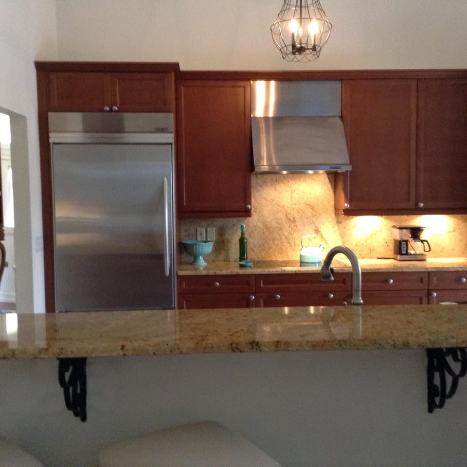 Kitchen with Kitchen Aid stainless Appliances