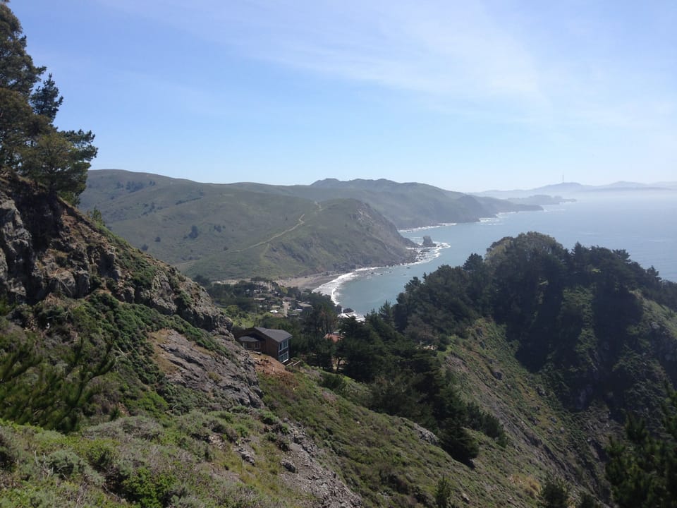 Muir Beach overlook looking south